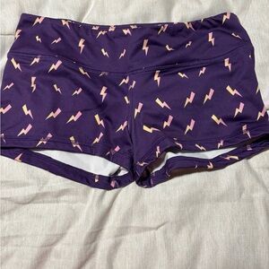 Fleo M OG Purple Lightning Bolt Shorts